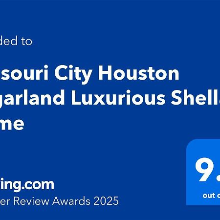 Missouri City Houston Sugarland Luxurious Shella Home Eksteriør billede